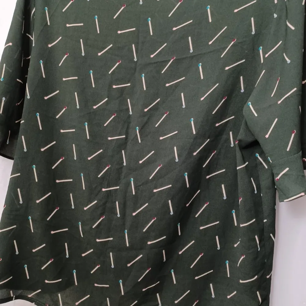 RAINY APRIL MATCHSTICK BLOUSE - Picture 2 of 8